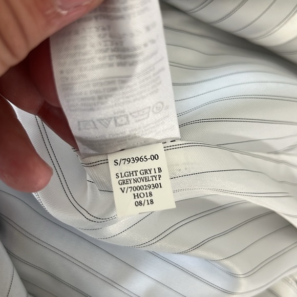 Banana Republic Marled Heathered Single Button Notched Slim Lapel Blazer - Picture 10 of 10